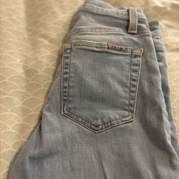 Joe's Jeans High Waist Flare Jeans in Corinne (Light Wash) - Picture 3 of 10